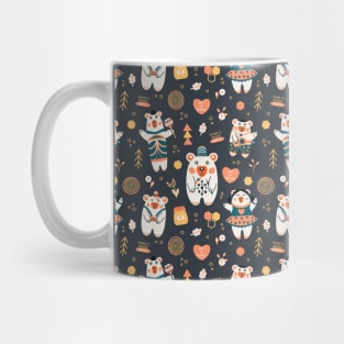 Art and Honey, the Artistic Bear Family Mug